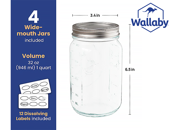 Wallaby Goods: Mason Jars